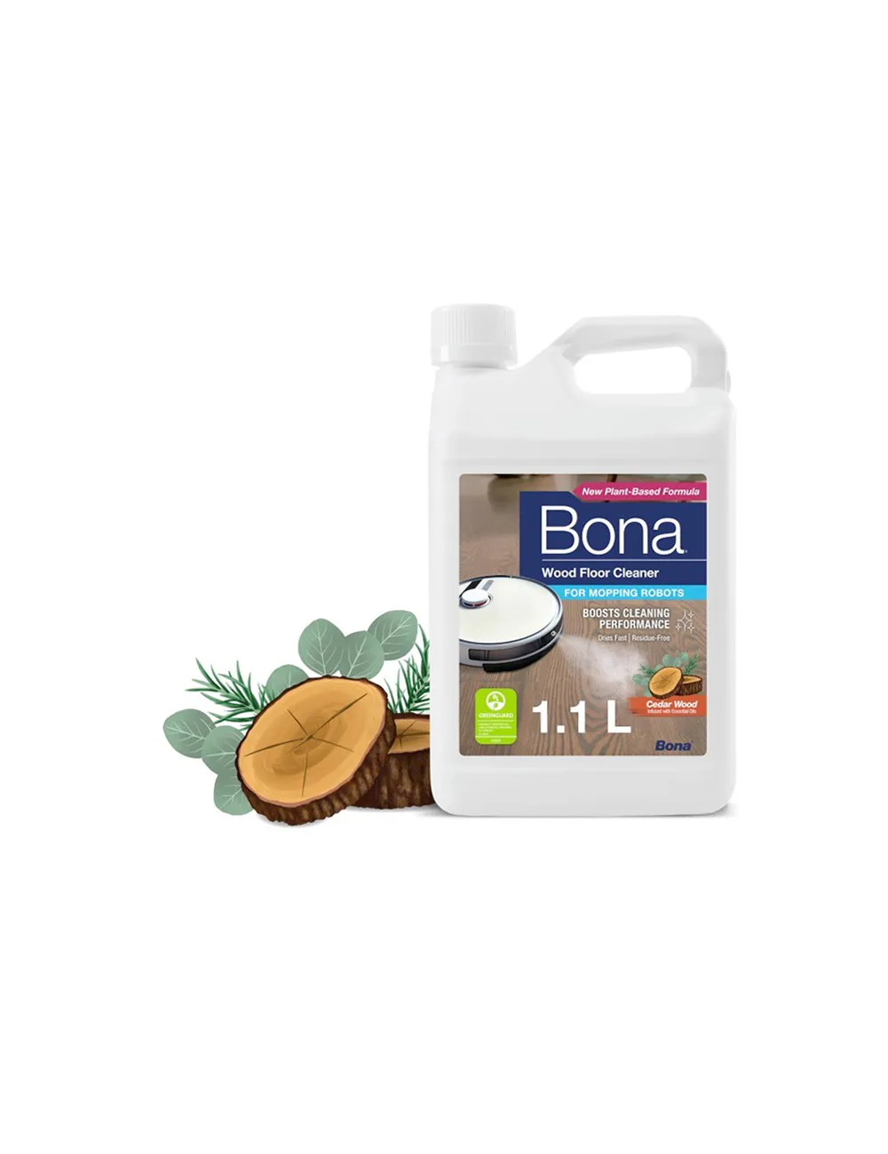 Limpiador Bona para Suelos de Madera Especial para Robots