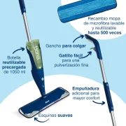 Bona Spray Mop Premium para Suelos Laminados y Superficies Duras