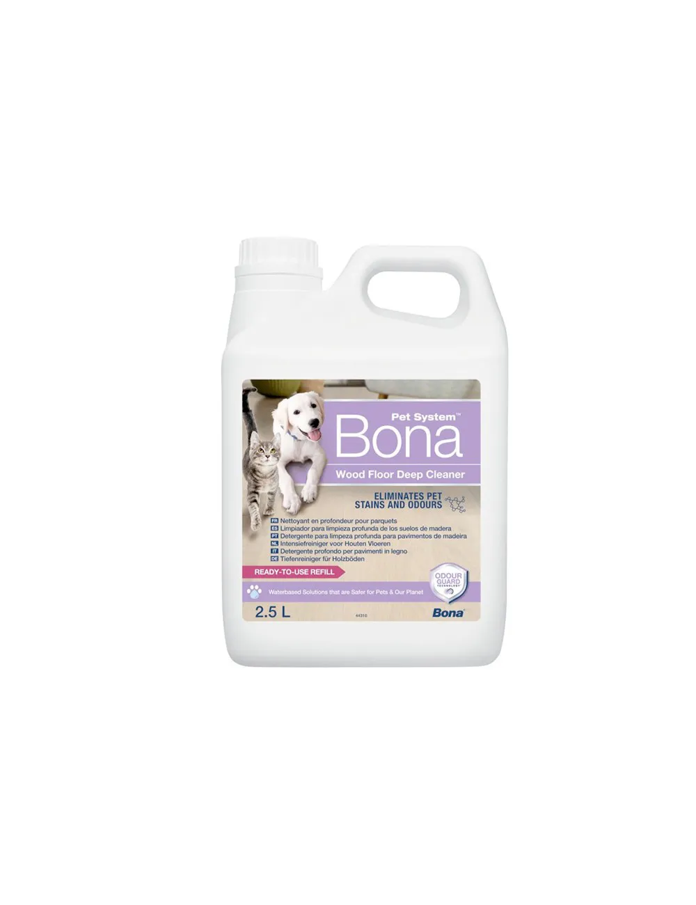 Recarga Limpiador Bona Pet System para Suelos de Madera