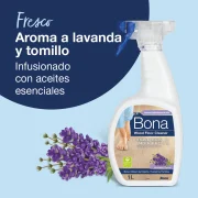 Limpiador Bona para Suelos de Madera Lavanda y Tomillo